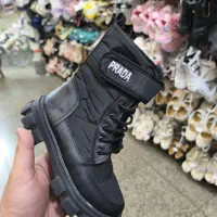 بوت بلند پاییزه ضد آب بچه گانه سایز ۳۰ تا ۳۲