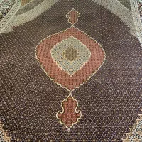 (فرش حق زاده)ماهی ۱۲متری۵۰ رج گل ابریشم|فرش|تبریز, |دیوار