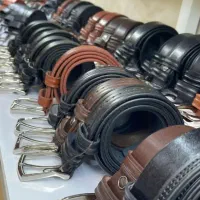 کمربند چرم طبیعی|کیف، کفش، کمربند|قم, باسکول|دیوار