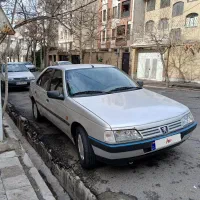 پژو ۴۰۵ دوگانه کارخانه سقف و ستون سالم