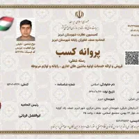 خدمات صدور پروانه و جواز صنفی و مشاغل خانگی