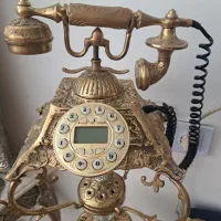 تلفن تمام برنجی|صنایع دستی و سایر لوازم تزئینی|مشهد, حجاب (شهرک غرب)|دیوار