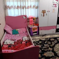 سرویس خواب دخترانه شیک و قیمت مناسب طرح کیتی|تخت و سرویس خواب|کرمانشاه, |دیوار