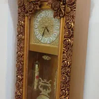 ساعت ایستاده چوب MDF کاملا سالم درحد نو|ساعت دیواری و تزئینی|اندیشه, اندیشه فاز ۲|دیوار