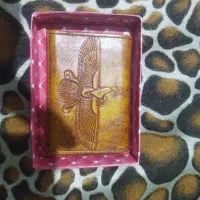 جا کارتی چرم طبیعی
