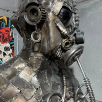 مجسمه آهنی ارت|مجسمه، تندیس، ماکت|تهران, امانیه|دیوار