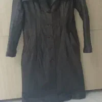 کت چرم پالتوزنانه