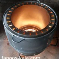یک تنور گازی قفد یک بار استفاده شده