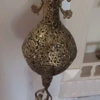 گلدان برنز و میوه خوری چینی برنز