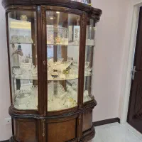 بوفه چوبی ومیز تلویزیون وصندلی چرخدار وصندلی راک