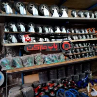چرخ ژله ای نارنجی میز پیچی کفی ترمزدار (عمده و تک)