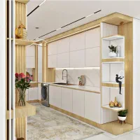 کابینت هسا/ تیک آبی|مصالح و تجهیزات ساختمان|پرند, فاز ۲|دیوار