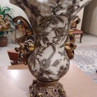 ظرف و۲عددگلدان سنگی|صنایع دستی و سایر لوازم تزئینی|تهران, زرگنده|دیوار