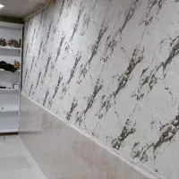 نصب واجرای کاغذ دیواری واجرای ماربل شیت