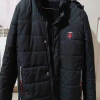 کاپشن مشکی مردانه سایز XXL