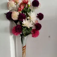 گل گلدان|گل مصنوعی|نظرآباد, رسالت|دیوار