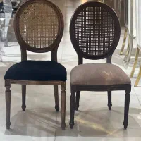 صندلی تالاری حصیری مدل لویی/برای تالاروخانه عقد