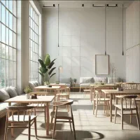 استخدام ویتر و ویترس با انرژی در کافه لوو