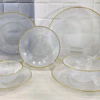 سرویس ۳۳ پارچه غذاخوری بلور