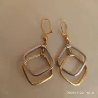 گوشواره نو با فاکتور با نیم درصدقیمت تابلو