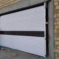 کرکره برقی اتوماتیک/ترکیب رنگ سفید+قهوه ای کد 7708