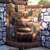 نما کاری طرح سنگ وچوب|خدمات پیشه و مهارت|بهبهان, |دیوار