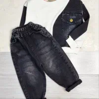 دورس شلوار بچگانه/دورس شلوار جین/لباس عید پسرانه