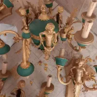 خرید وفروش انواع لوستر برنز برنجی آبکاری