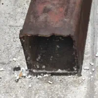 ستونی 14 سقف آهن قدیمی 5 متر درب کارگاه خانه سوله