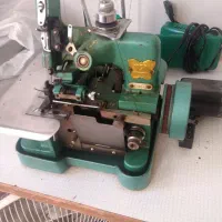 چرخ سردوز 3 نخ سالم همراه با میز دوخت تمیز