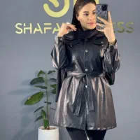 دو عدد مانتو چرم