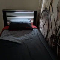 تخت خواب یک نفره|تخت و سرویس خواب|فولادشهر, C8|دیوار