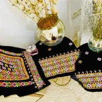 دوزنده لباس بلوچی تپه ای