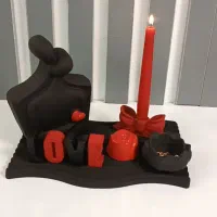 ولنتاین|مجسمه، تندیس، ماکت|قم, شهرک امام حسن|دیوار