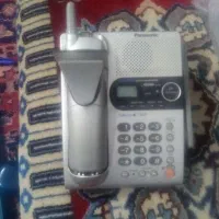 تلفن بیسیم پانوسنیک در حد نو|تلفن رومیزی|شاهینشهر, خانه کارگر|دیوار