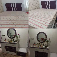 سرویس تخت و میزآرایش و پاتختی و آینه