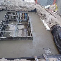 اجرای قالب‌بندی وارماتور بندی استخر ودیوار|خدمات پیشه و مهارت|کرج, جهان‌شهر|دیوار