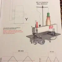 فروش دستگاه دوخت روکش ۶۰ سانتی ترکیه ای اورکو