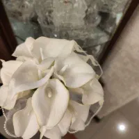 دسته گل لمسه خارجی عروس، دسته گل عروس|گل مصنوعی|تهران, ازگل|دیوار