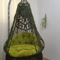 تاب ریلکسی مکرومه|مبلمان خانگی و میز عسلی|چهاردانگه (تهران), |دیوار