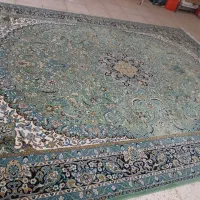 فرش ۱۲ متری سبز رنگ