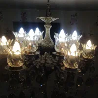 لوستر دونه ای ۵ تومن|لوستر و چراغ آویز|زنجان, |دیوار