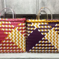 صنایع دستی تسمه بافی ساک کجراه|صنایع دستی و سایر لوازم تزئینی|آستانه اشرفیه, |دیوار