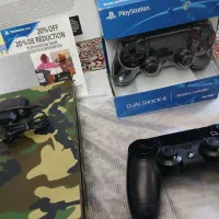 ps4 اسلیم+۲ دسته اصلی+فول بازی آنلاین+لوازم جانبی|کنسول، بازی ویدئویی و آنلاین|کرج, کرج نو|دیوار
