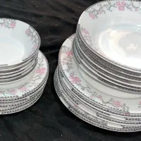 ظروف چینی غذاخوری ۶ نفره ،گلریز،نو و شیک|ظروف سرو و پذیرایی|دهدشت, |دیوار