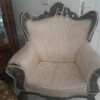 مبل ۹نفره ومیز نهار خوری ۶ نفره چوب گردومبل ۹نفره|میز و صندلی غذاخوری|ری, دیلمان|دیوار