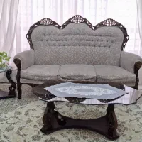 مبلمان استیل و میز غذاخوری