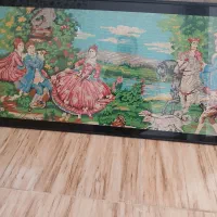 تابلوکوبلن دست دوز|تابلو، نقاشی، عکس|صومعه‌سرا, |دیوار