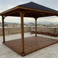 آلاچیق شیشه ای .فلزی.چوبی.|خدمات پیشه و مهارت|اردبیل, |دیوار