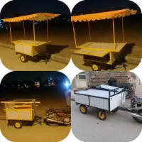 گاری وانت موتوری غرفه فلافلی سیار هندا سه چرخ بودی|ماشینآلات صنعتی|لار, |دیوار